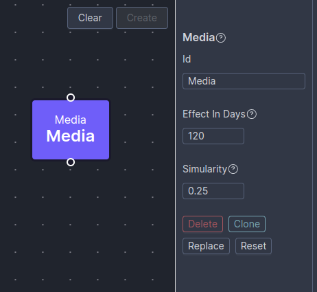 Advanced Model Builder Node Settings